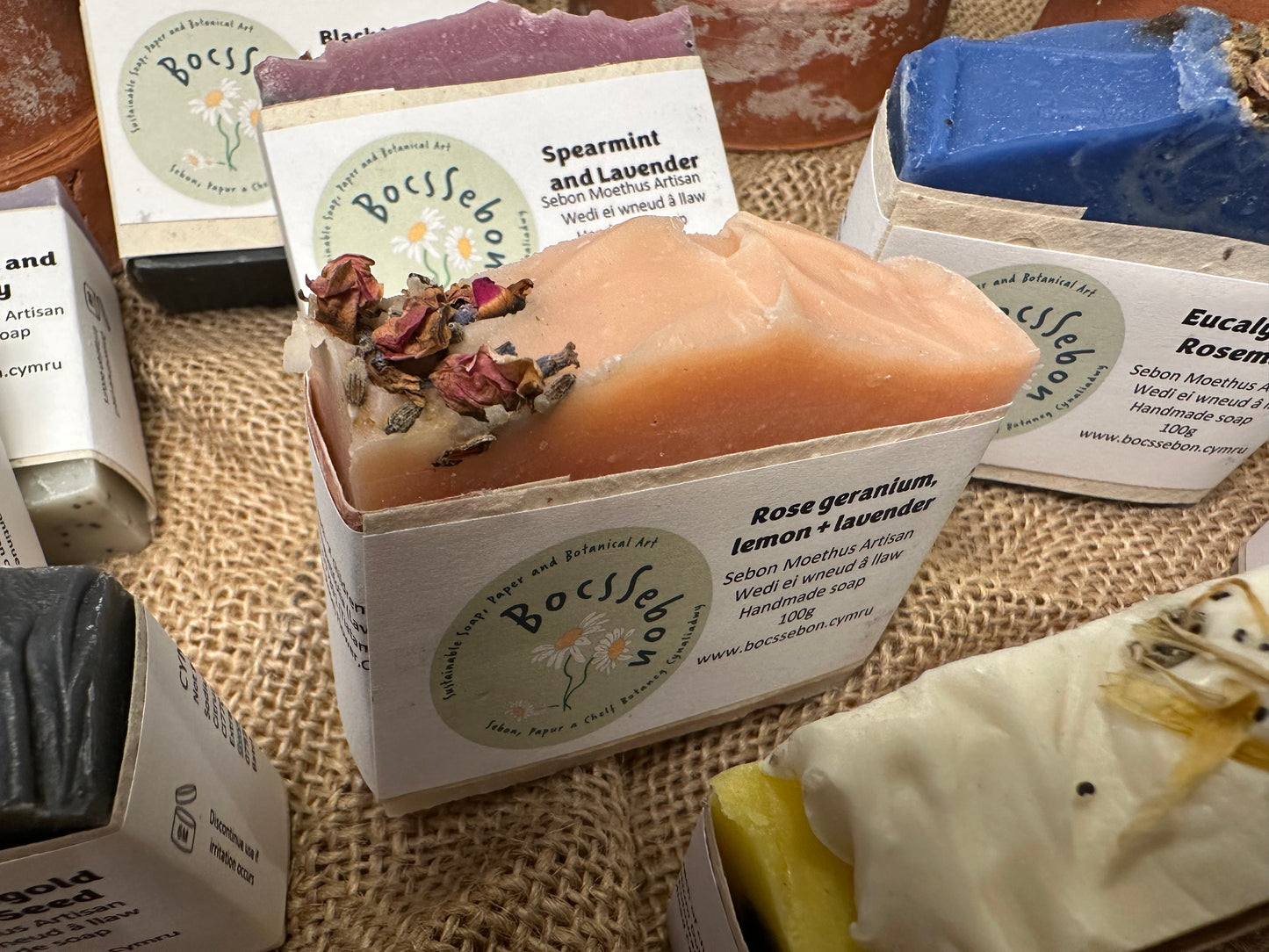 Rose Geranium, Lemon & Lavender Soap