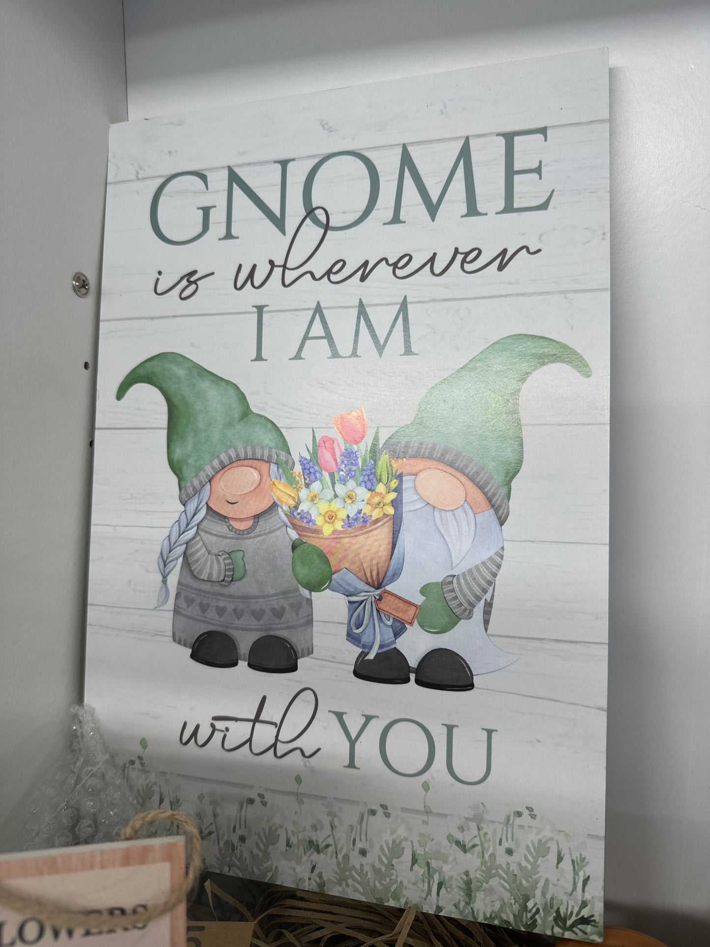 ‘Gnome’ Hanging Sign