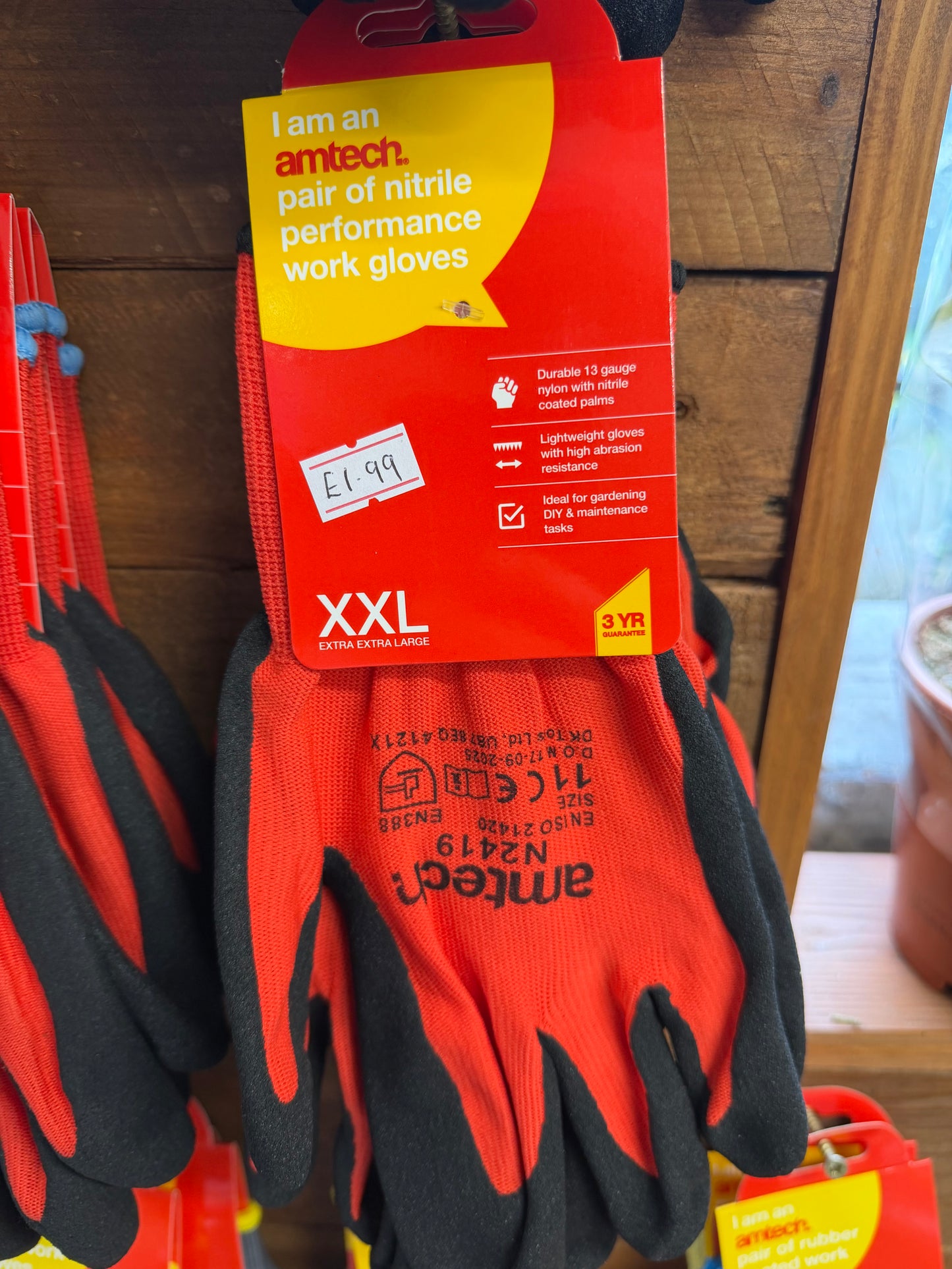Nitrile Performance Work Gloves
