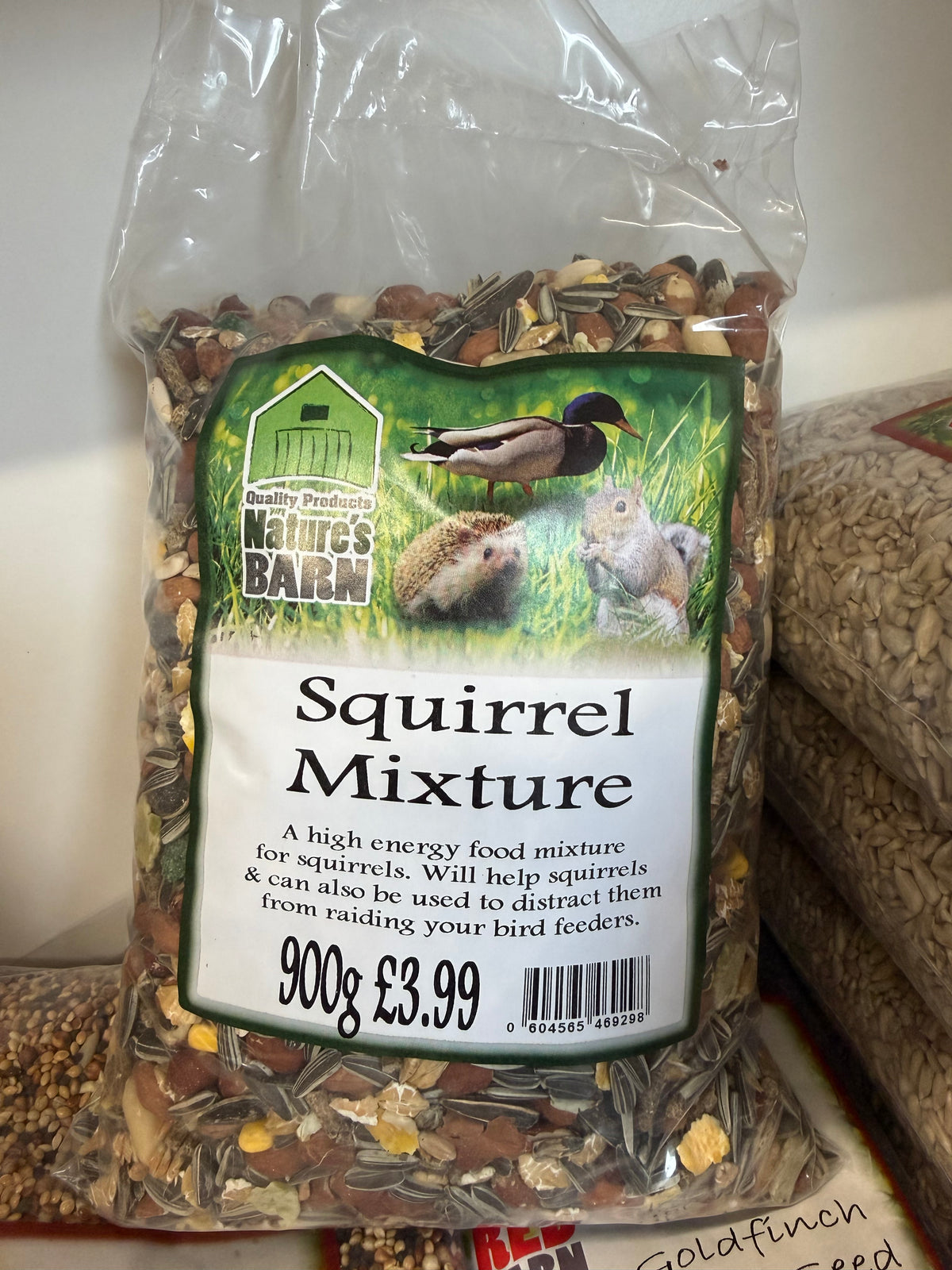 Squirrel Mixture Food