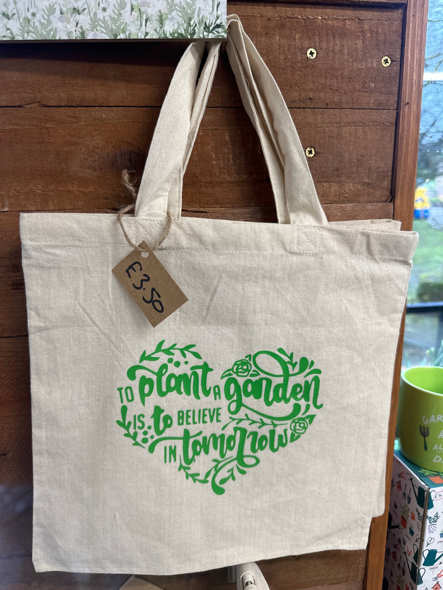 ‘To Plant a Garden’ Tote Bag
