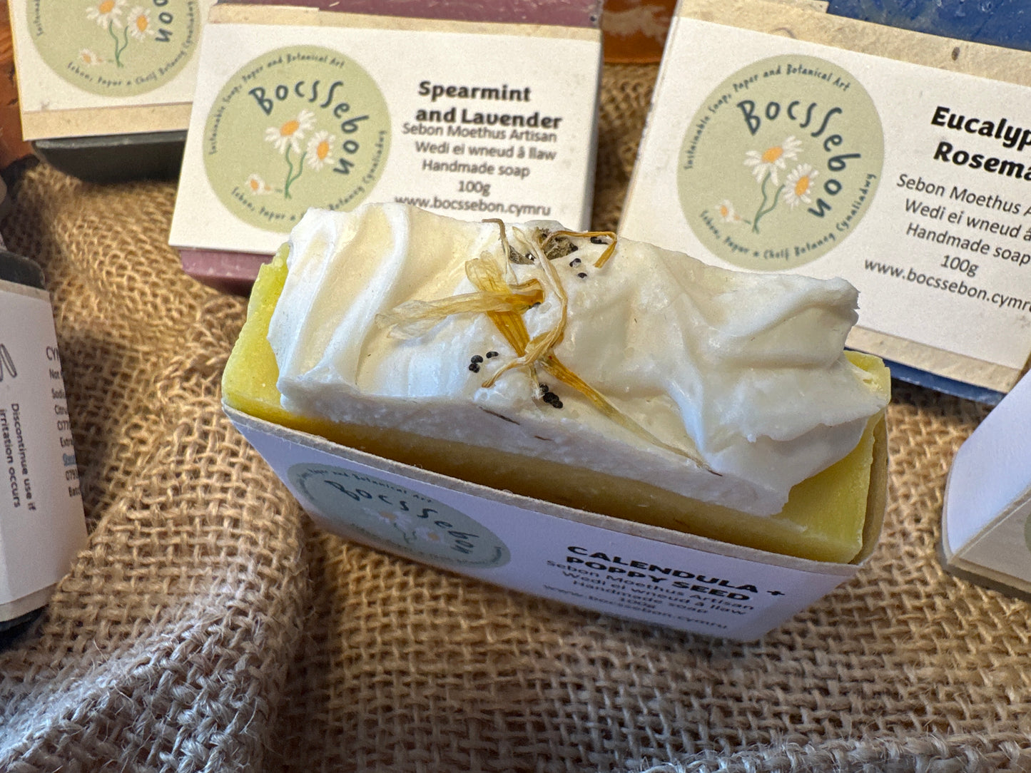 Calendula & Poppy Seed Soap