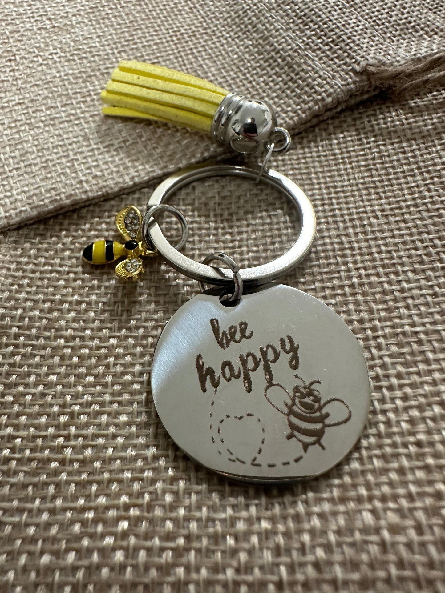 ‘Happy Bee’ Keyring