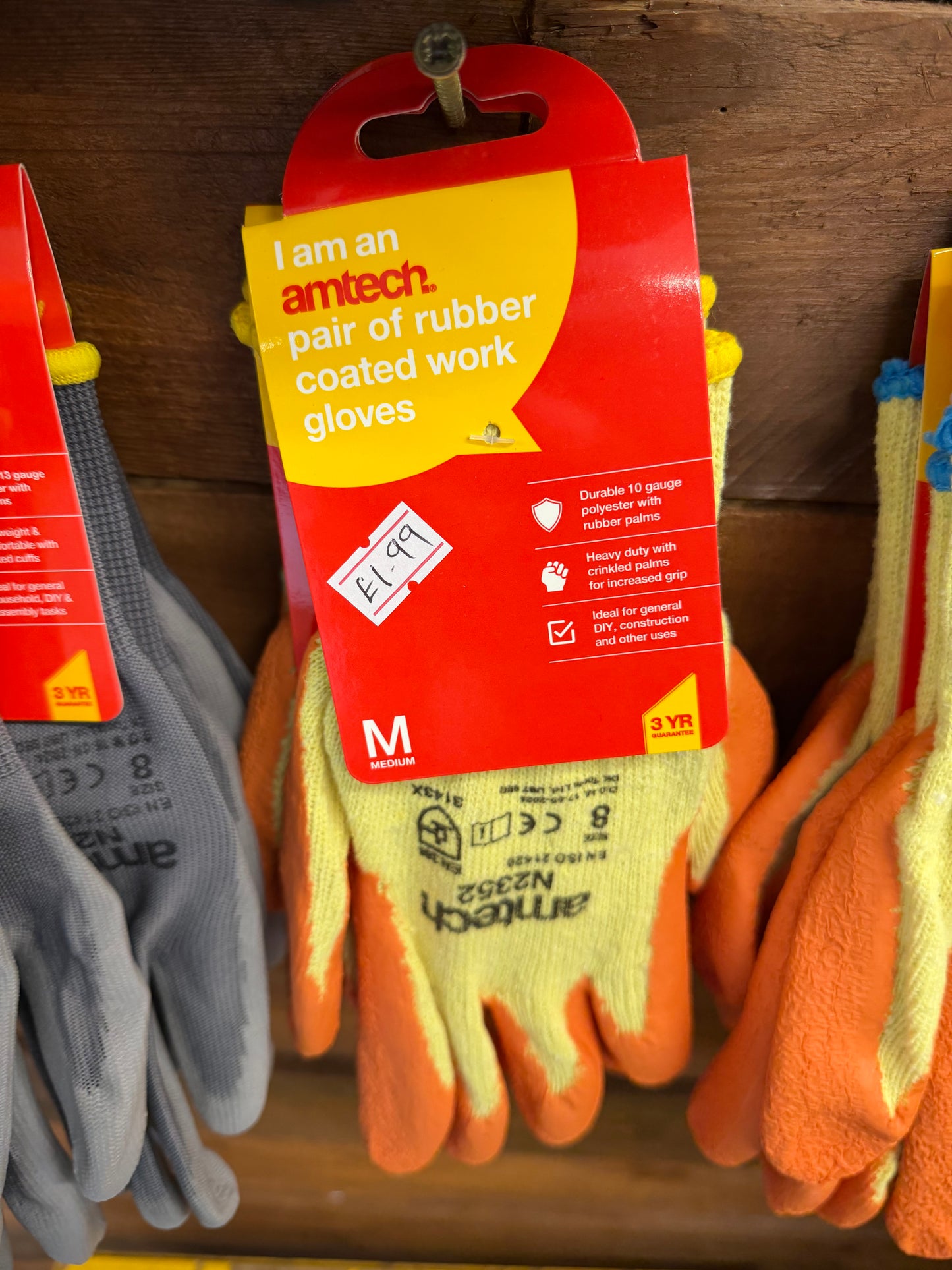 Rubber Coated Work Gloves