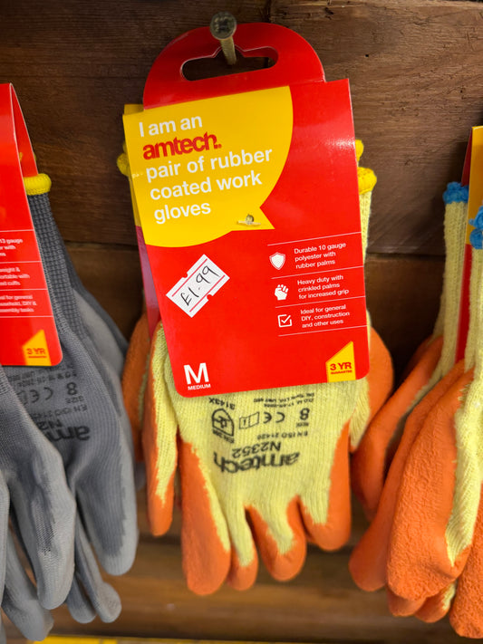 Rubber Coated Work Gloves