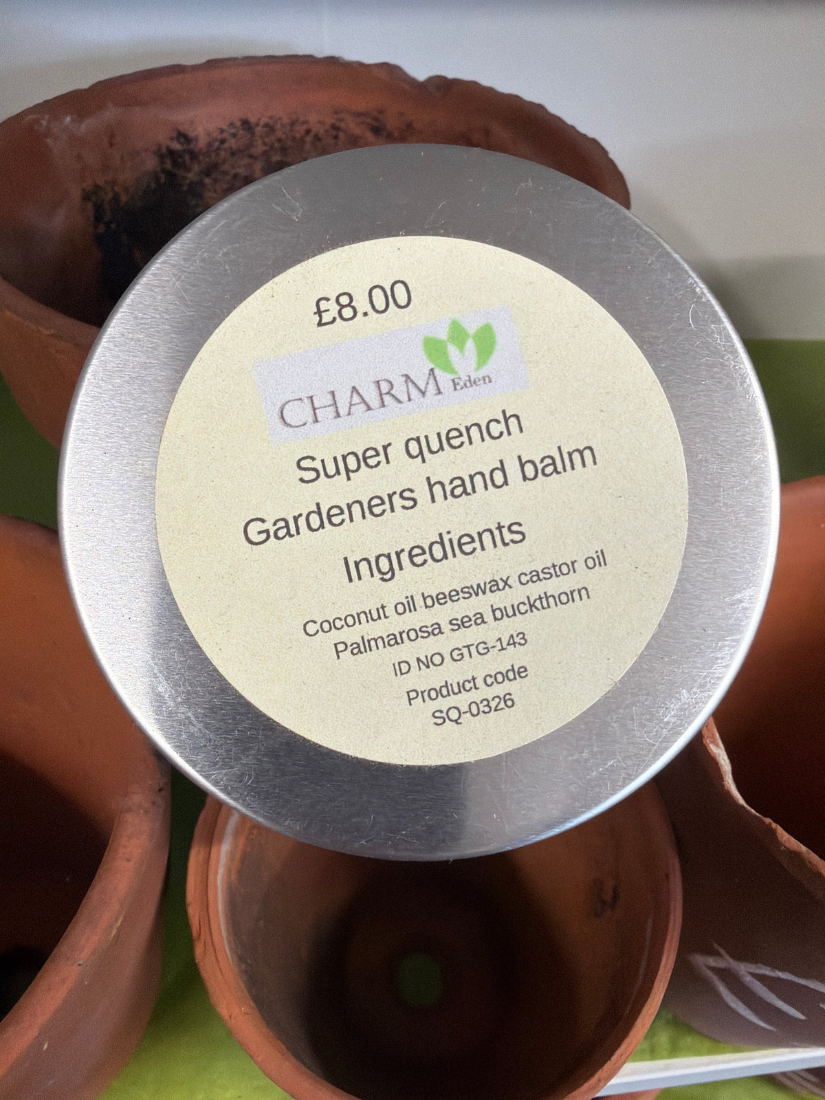 Gardeners Hand Balm