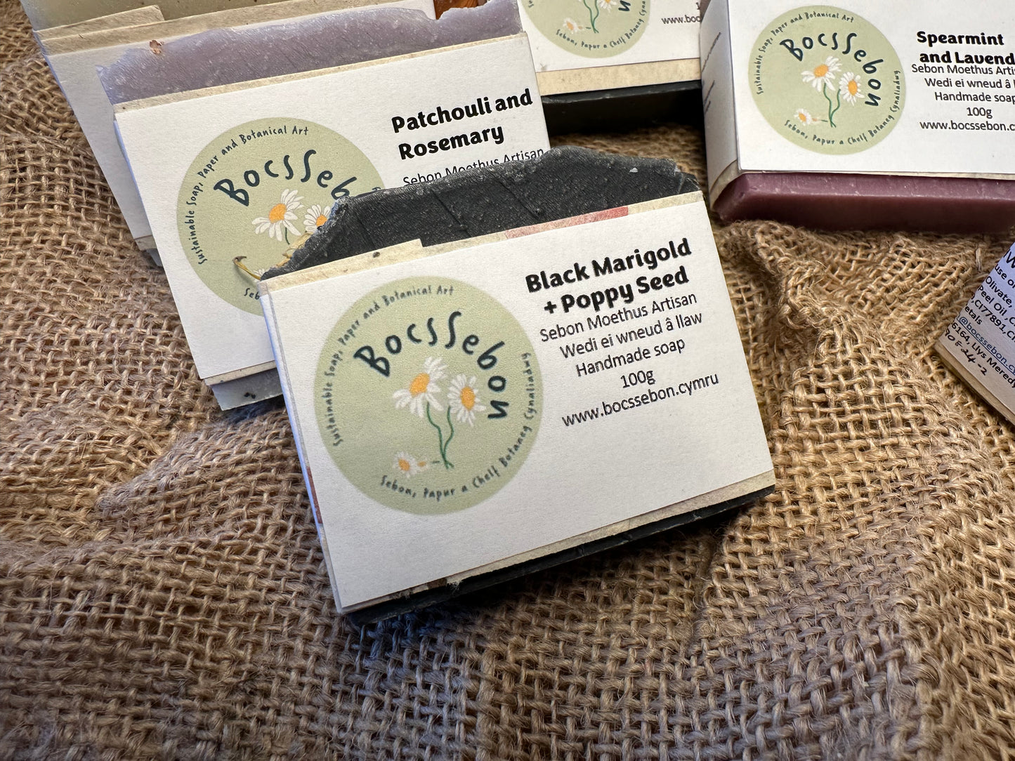 Black Marigold & Poppy Seed Soap