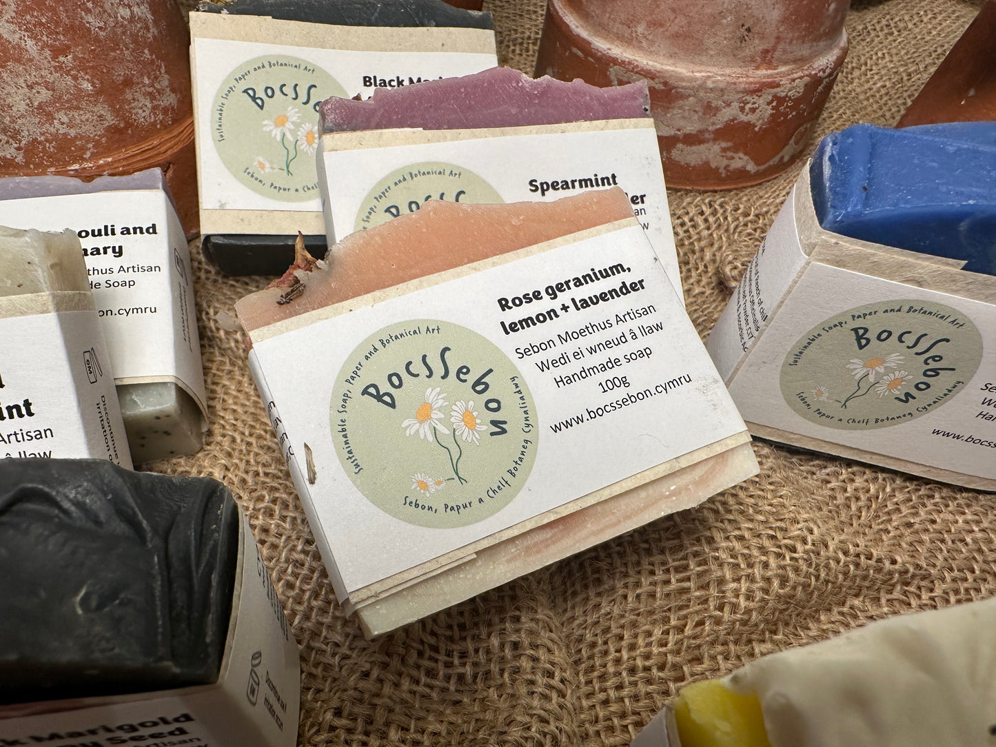 Rose Geranium, Lemon & Lavender Soap