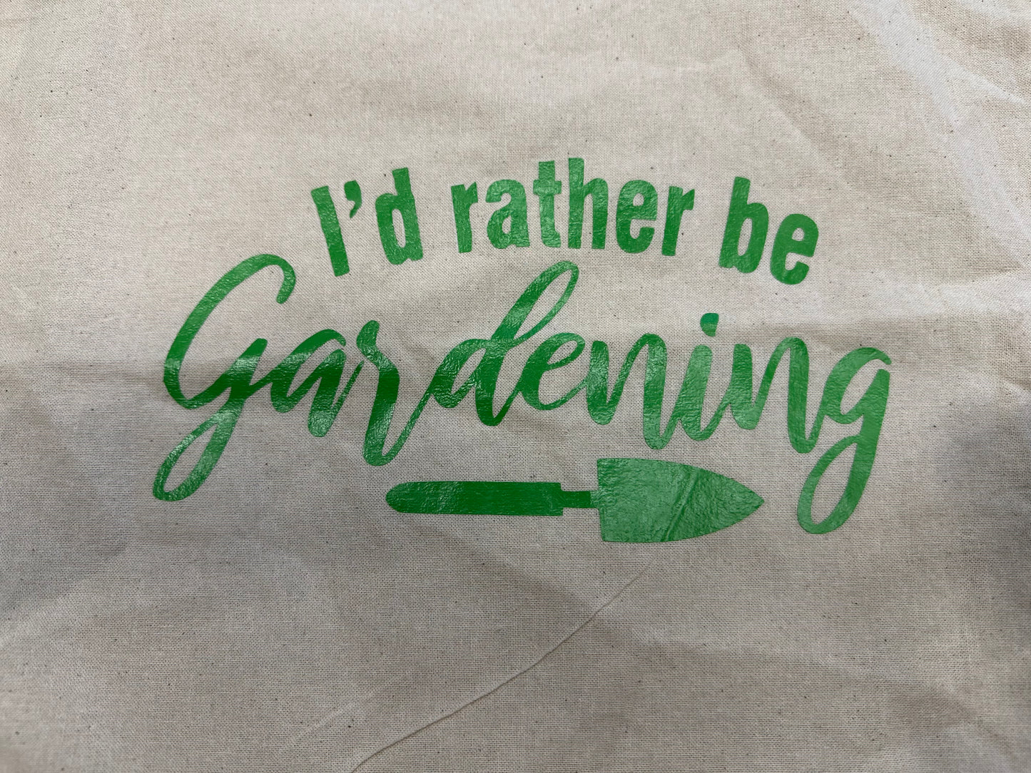 ‘I’d Rather be Gardening’ Tote Bag