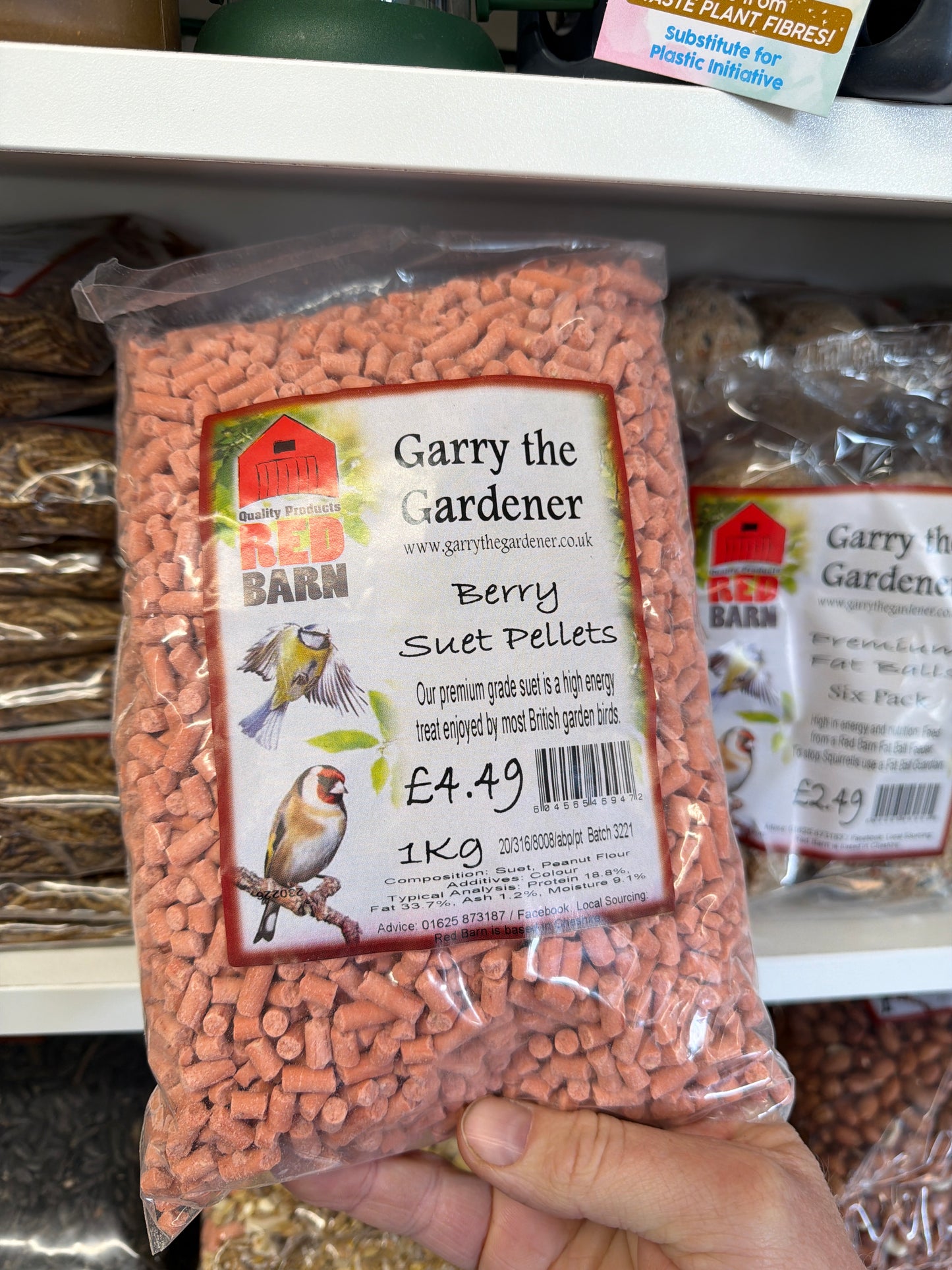 Berry Suet Pellets