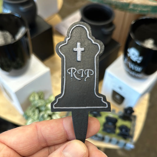 ‘RIP’ Plant Marker - Tombstone